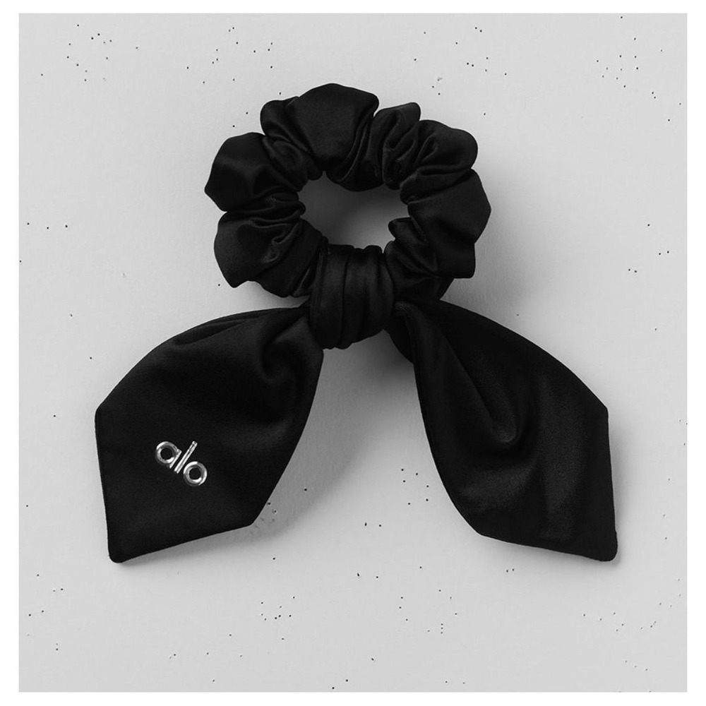 Alo-Airlift Rhythm Scrunchie - Black